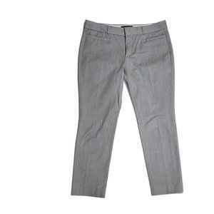 BANANA REPUBLIC Sloan Cropped Pant - Heather Grey - 6 Petite 6P